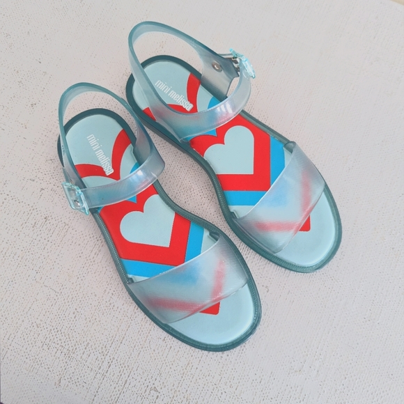 Mini Melissa Mar Sandal NWOT size 4 - Picture 3 of 9